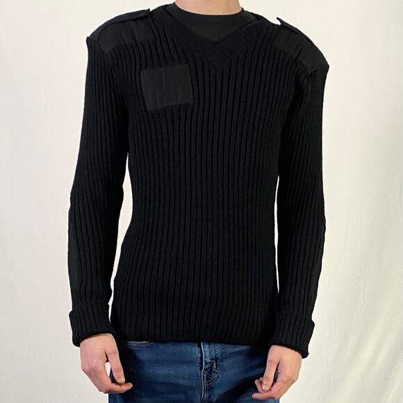 Citadel Techwear Pullover Wool Military Tactical Ribbed Sweater Sz Large - Picture 8 of 13